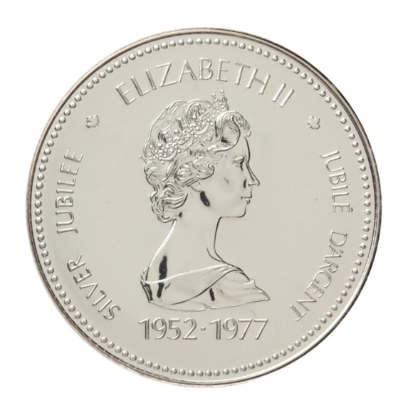 RCM 1977 Throne of the Senate Silver Dollar Coin - Picture 2 of 4